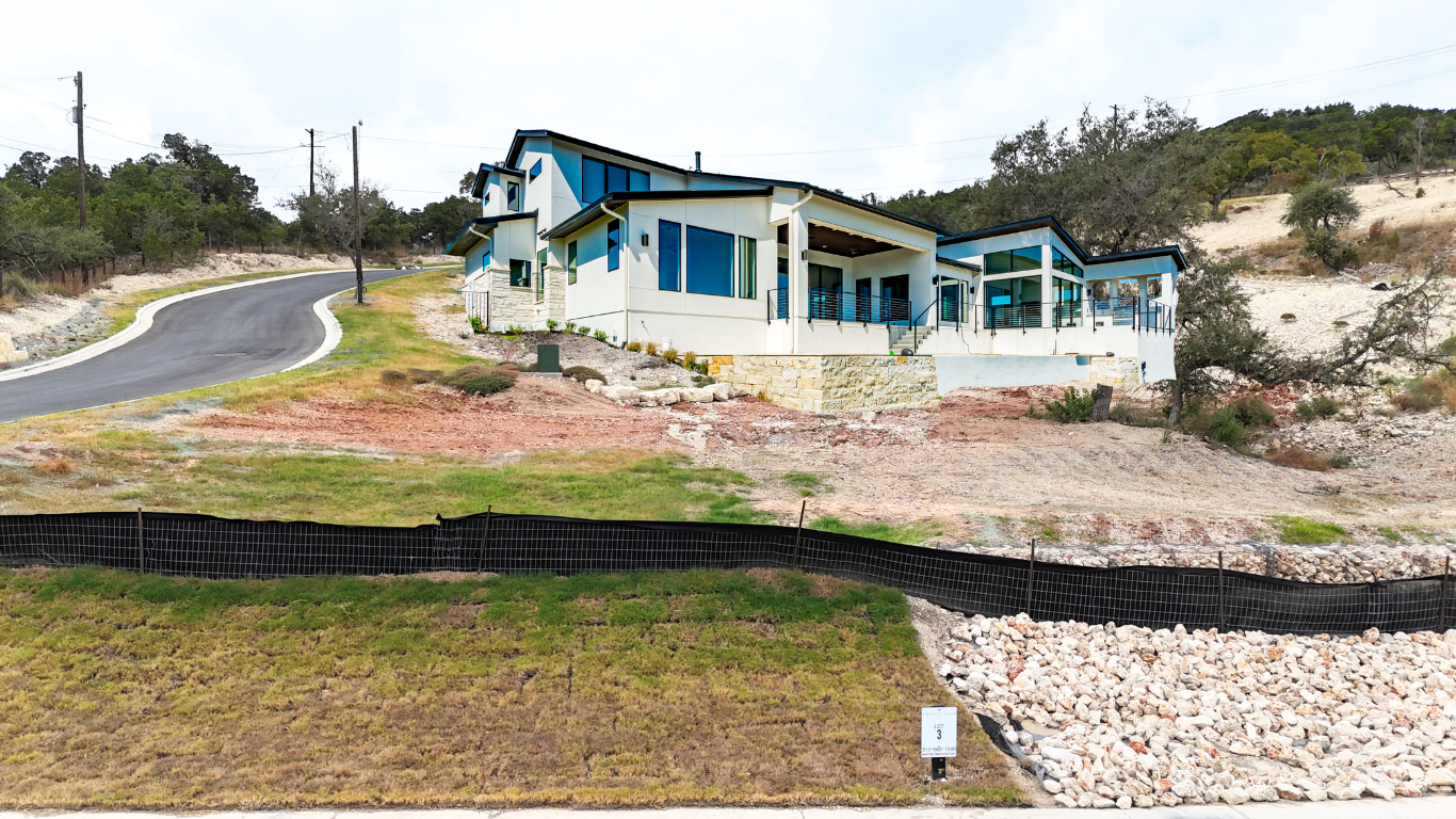 Lot 3 — 3700 Serene Hills Pass — lot boundary