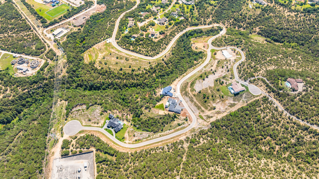Lot 9 — 3615 Madrone Canyon Drive — aerial